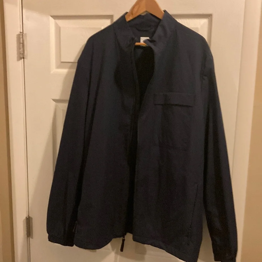 Banana Republic Navy blue thin spring jacket - Picture 2 of 3